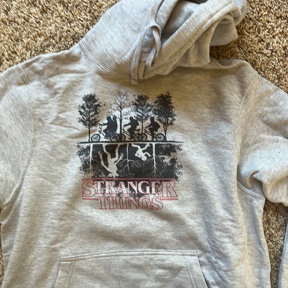 Stranger Things The Upside Down Logo Pullover Hoodie - Picture 2 of 4